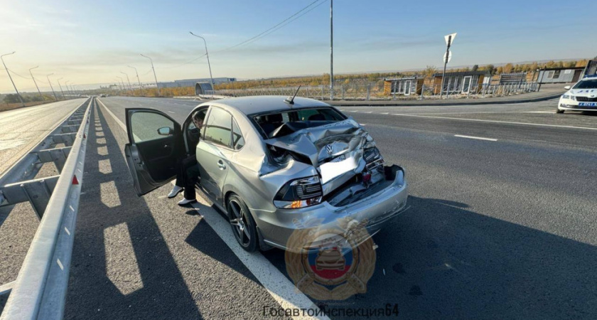 Женщина пострадала в ДТП в Саратове