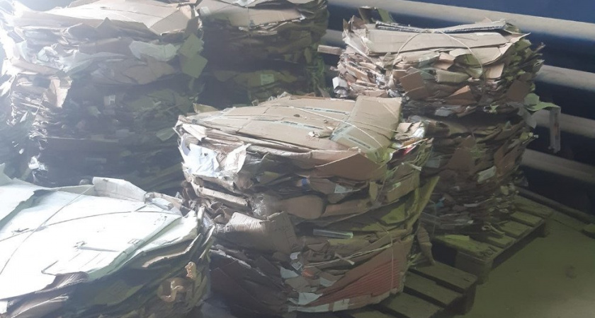 Завод по переработке опасных отходов в Михайловском продает 7 тонн чистого картона