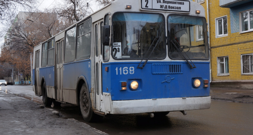 В Саратове временно закрыли троллейбусный маршрут №2
