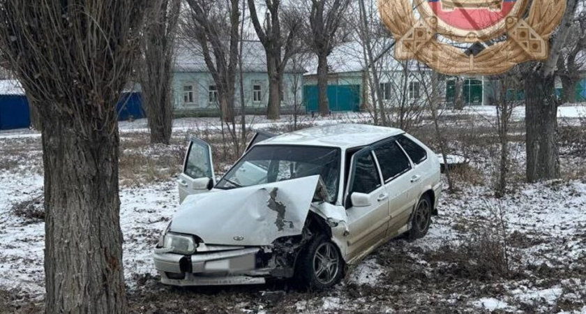 В Новоузенске пенсионерка погибла в аварии с деревом