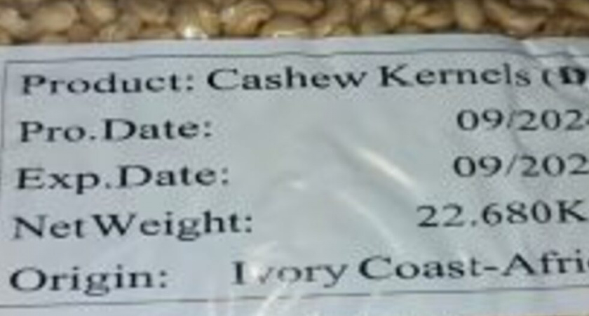 В Саратовской области задержали 20 тонн нелегальных орехов из Казахстана