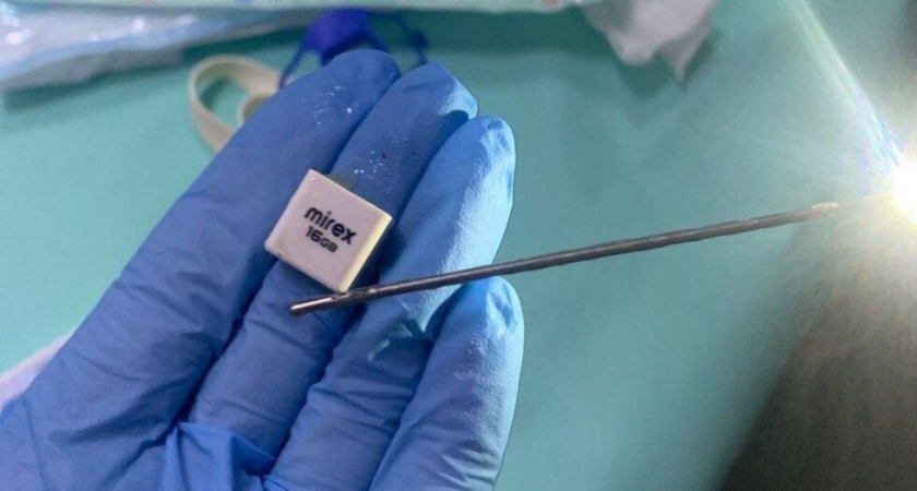 Врачи за 35 секунд достали двухрублевую монету из желудка ребенка