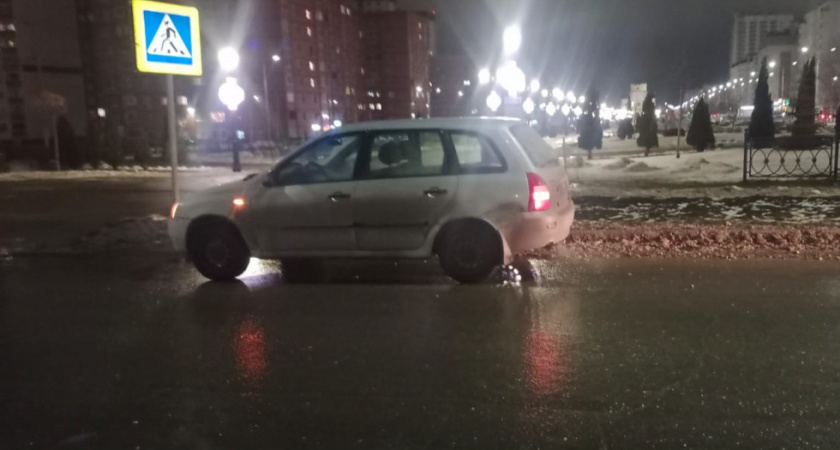 В Саратове водитель Lada Kalina сбил женщину