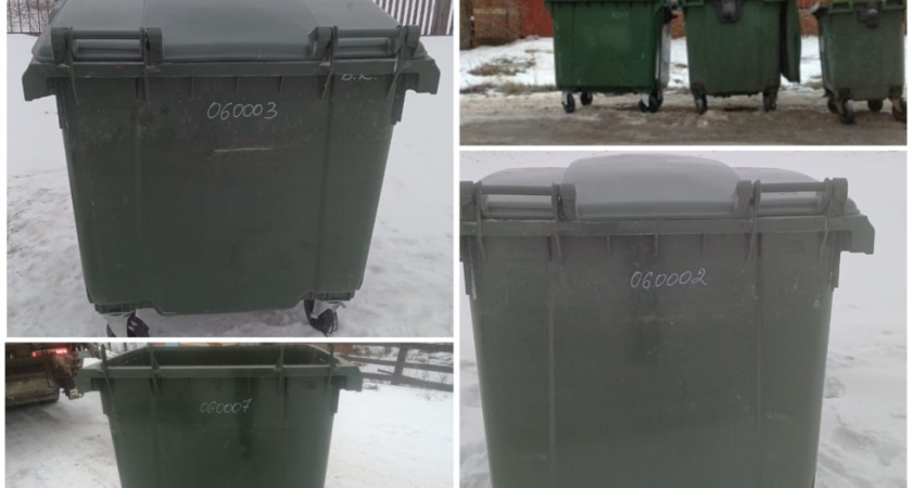 В Хвалынском районе установили 50 новых мусорных контейнеров