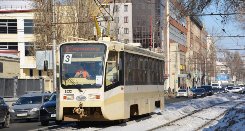 В Саратове на год закроют часть трамвайного маршрута №3