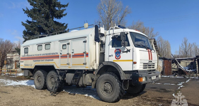 В Татищевском районе проходят учения по борьбе с лесными пожарами