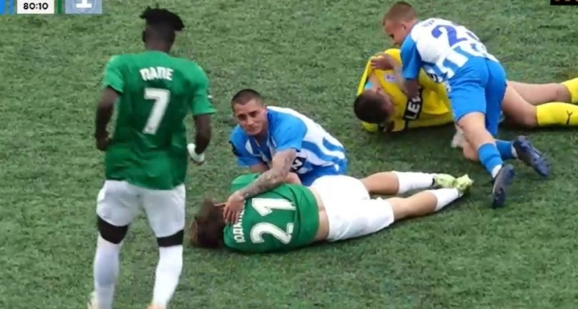 Травмированные футболисты "Сокола" и "Родины" находятся в состоянии средней тяжести