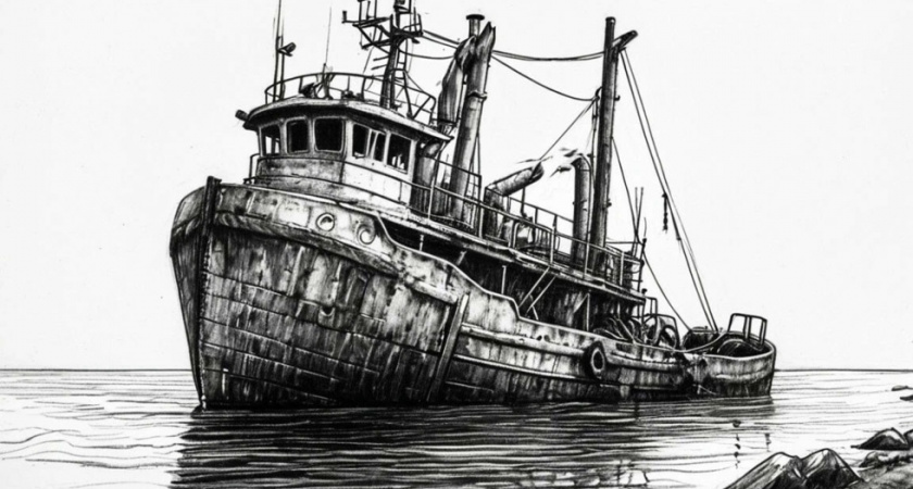 Затонувший земснаряд в Волге: владельца судят за ущерб в 29 миллионов рублей