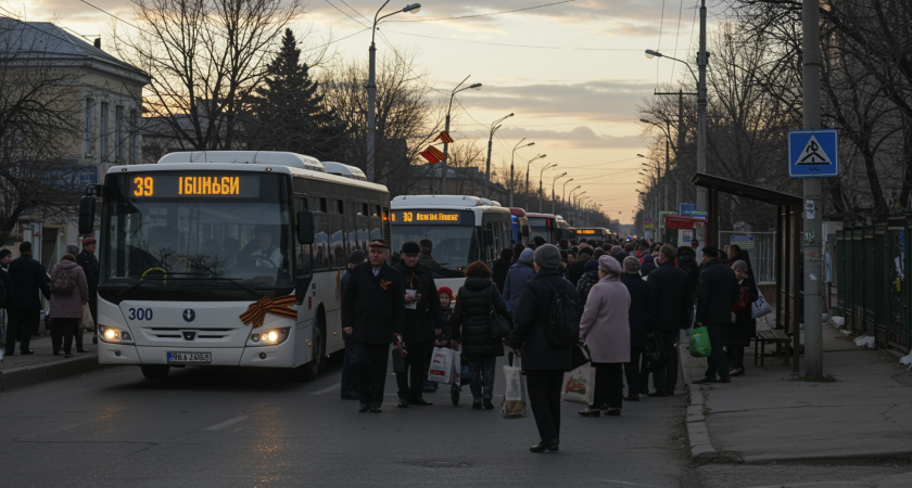 В Саратове перекроют улицы и изменят маршруты автобусов из-за празднования Дня Победы