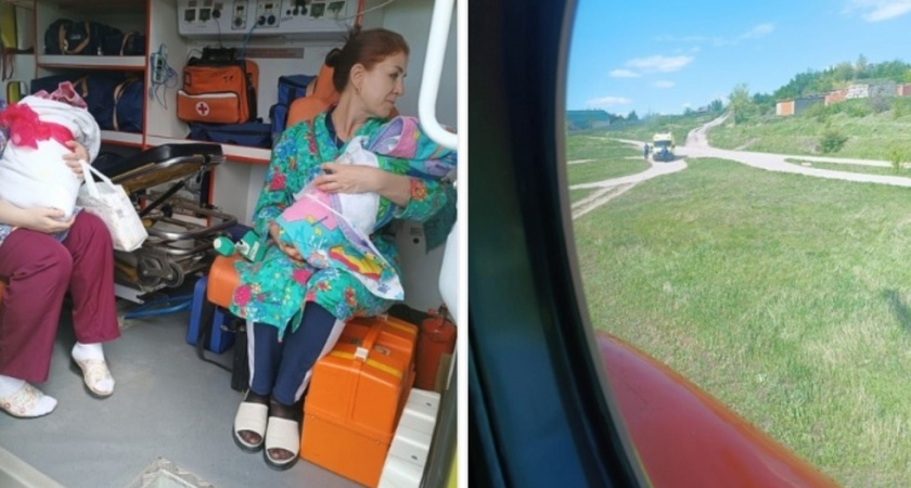 Санитарная авиация доставила недоношенную двойню из Вольска в Саратов