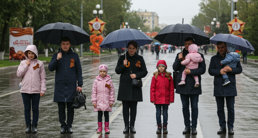 В Саратове отменили театрализованную программу ко Дню Победы из-за непогоды