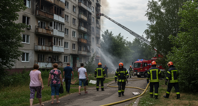 Воздух в Энгельсе остался безопасным после атаки дронов на промпредприятие