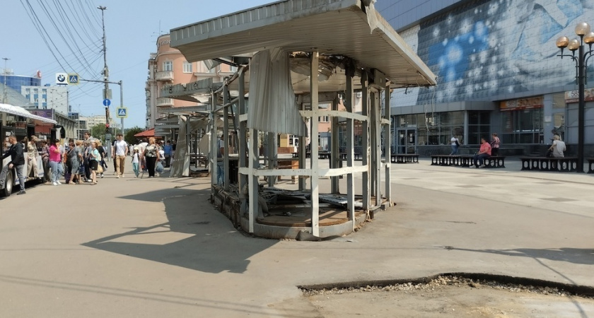 В Саратове начали демонтировать торговые ларьки после запроса журналистов