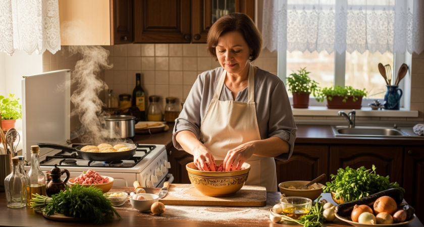 2 ложки в фарш — и котлеты получаются идеальными: сочные, нежные, воздушные — вдвое вкуснее ресторанных