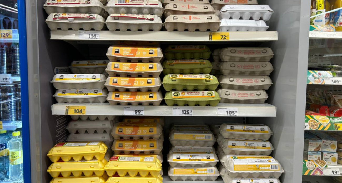 Цены на яйца в Саратове: от 48 до 140 рублей за десяток