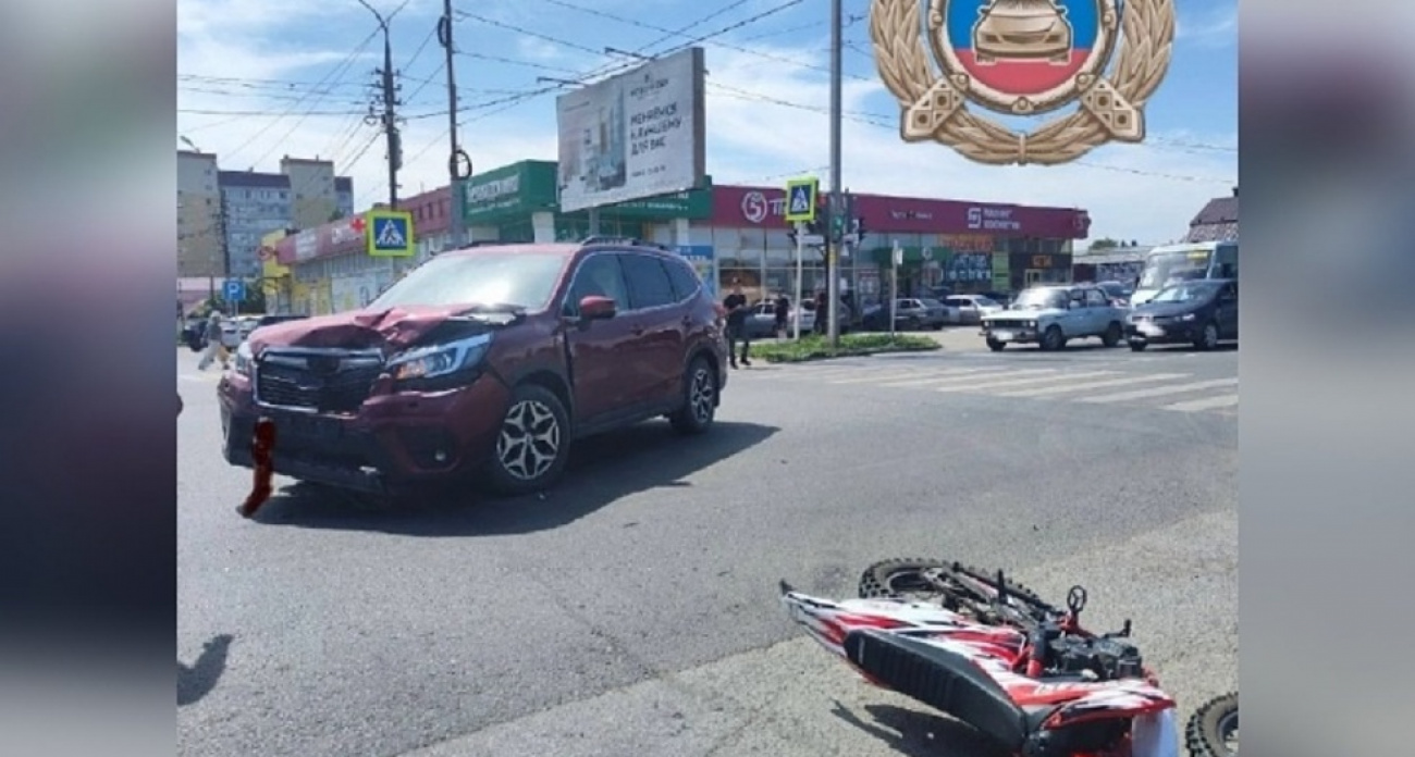 63-летний водитель Subaru сбил двух подростков на питбайке в Энгельсе