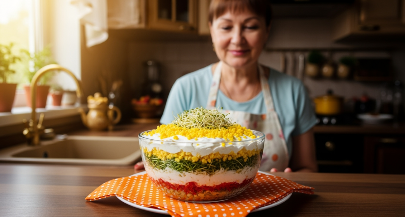 Салат «Галинка»: мои вкусовые рецепторы в полном восторге