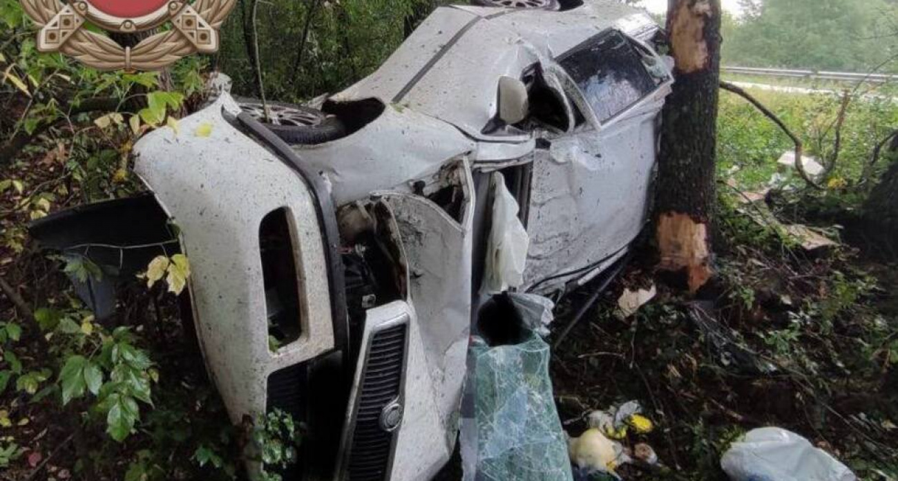 55-летний водитель Skoda погиб, врезавшись в дерево под Старой Жуковкой