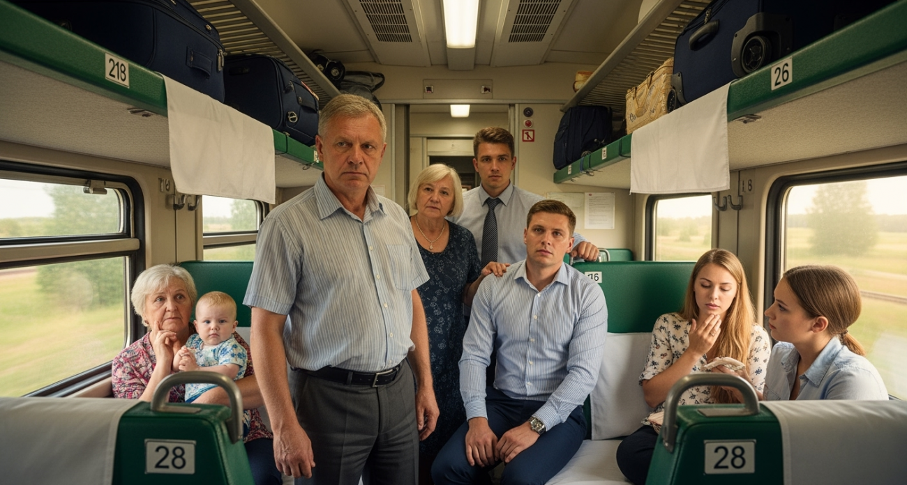 Пассажир отказался уступить место женщине с ребёнком - вмешался весь вагон и устроил такое