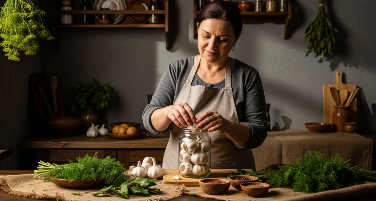 Маринованный чеснок по-грузински без стерилизации: невероятно вкусный рецепт приятно удивит любого