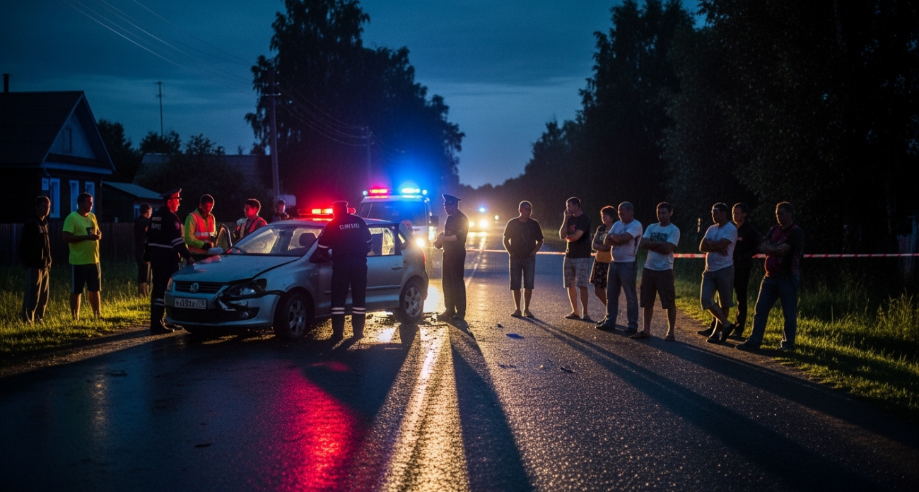 Водитель Volkswagen насмерть сбил 29-летнего пешехода ночью в селе Крепость Узень