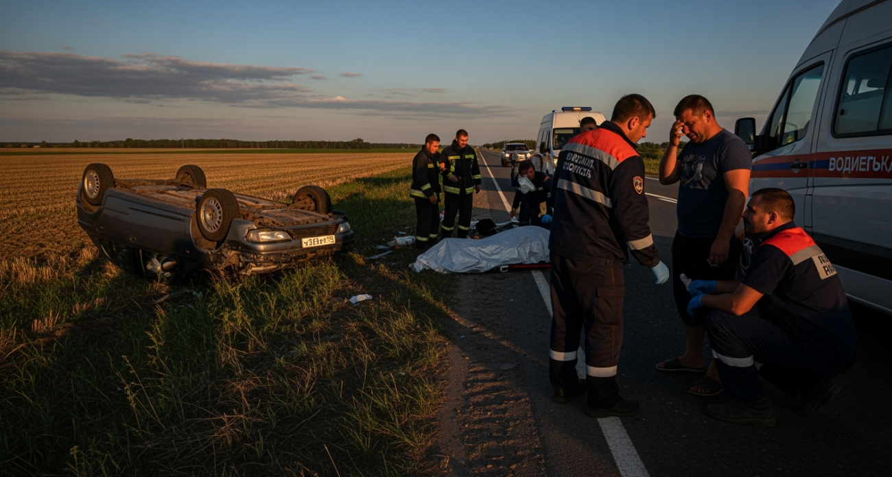 Мотоциклист и пассажирка Opel погибли в двух ДТП за один вечер в Саратовской области