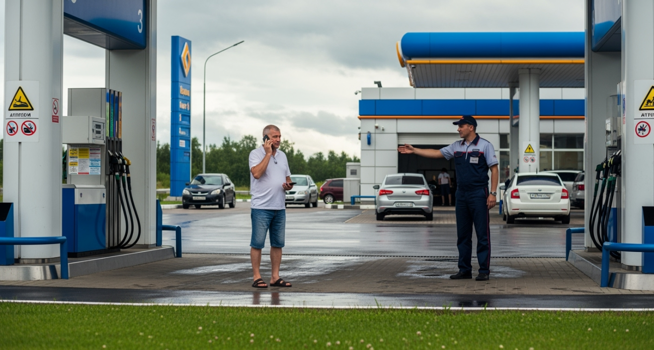 Полиция раскрыла 4 неочевидных запрета на АЗС: оказывается, нельзя трогать машину и говорить по телефону