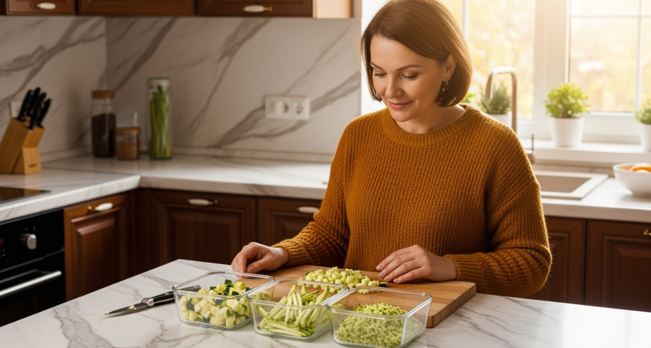 3 секрета заморозки кабачков, которые знают только опытные хозяйки: после разморозки они хрустят как свежие