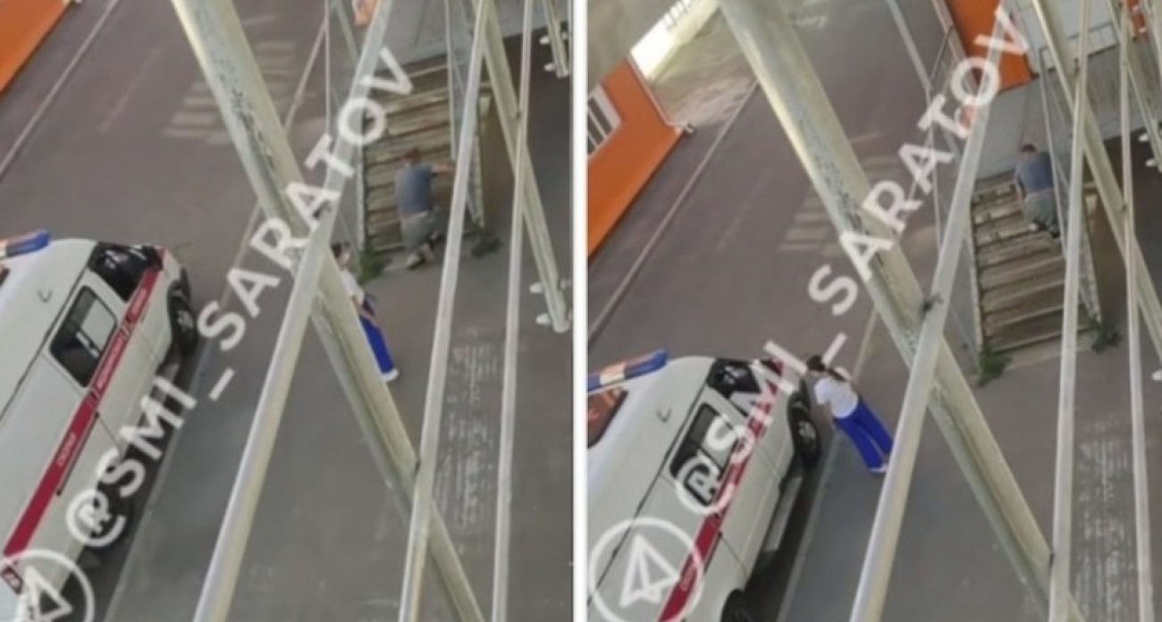 Одноногий инвалид заполз на четвереньках в больницу Саратова: прокуроры выяснили правду о скандальном видео