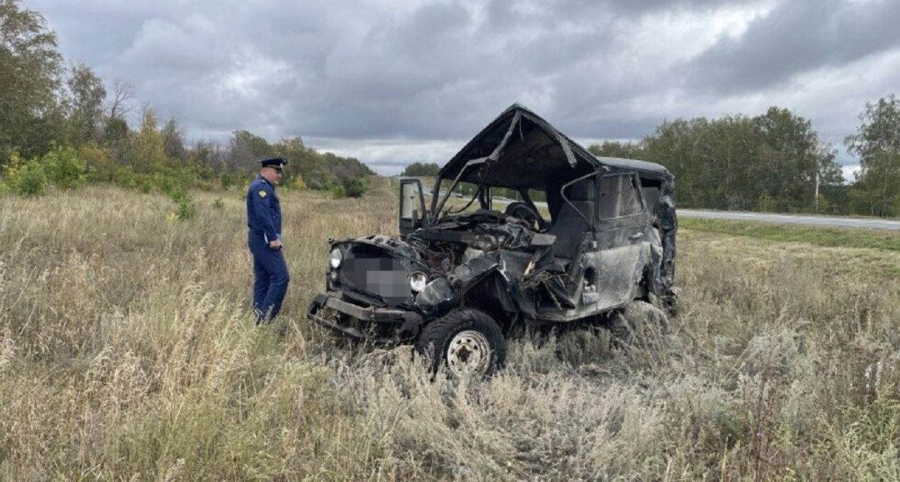 15-летний водитель УАЗа скончался через четыре дня после ночной аварии в Саратовской области