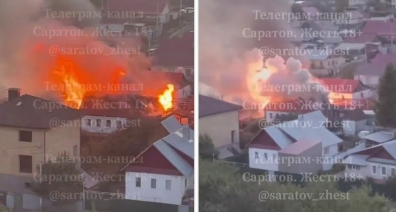 68 квадратных метров огня: частный дом полыхал на 3-ем Динамовском проезде