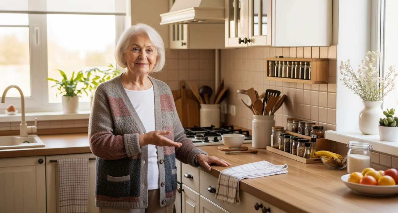 78-летняя соседка живет с двумя котами, но в квартире идеальная чистота: система из 5 привычек, которая работает без уборки