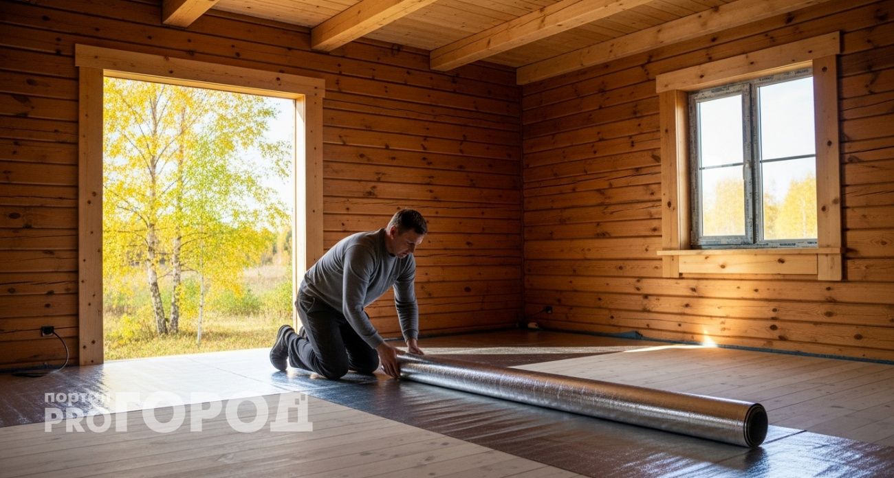 Продавец в шоке отговаривал от покупки, а теперь пол держит -5°C: что я постелил за 1200 рублей вместо капремонта