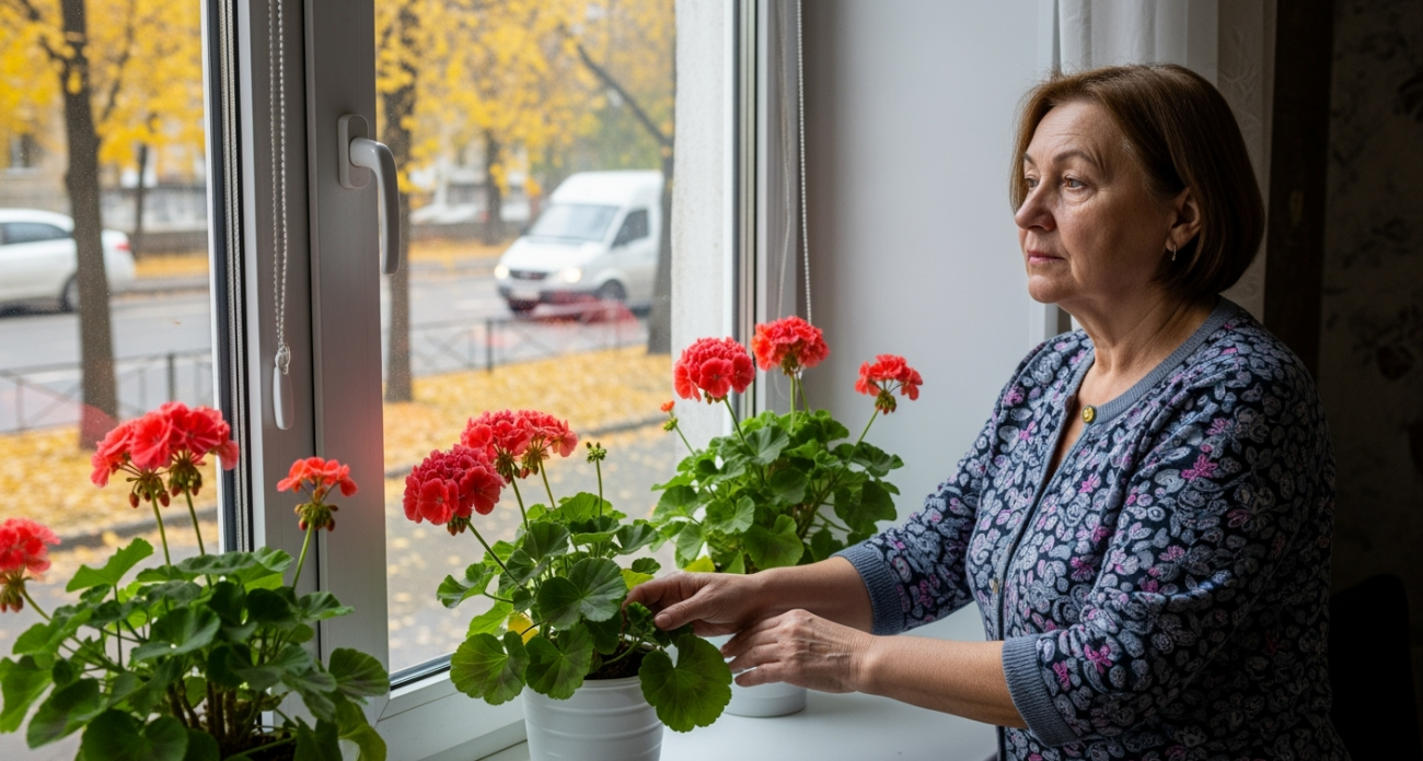 Герань цветет до зимы: 1 чайная ложка этого порошка на 5 литров воды — и бутоны появляются волна за волной