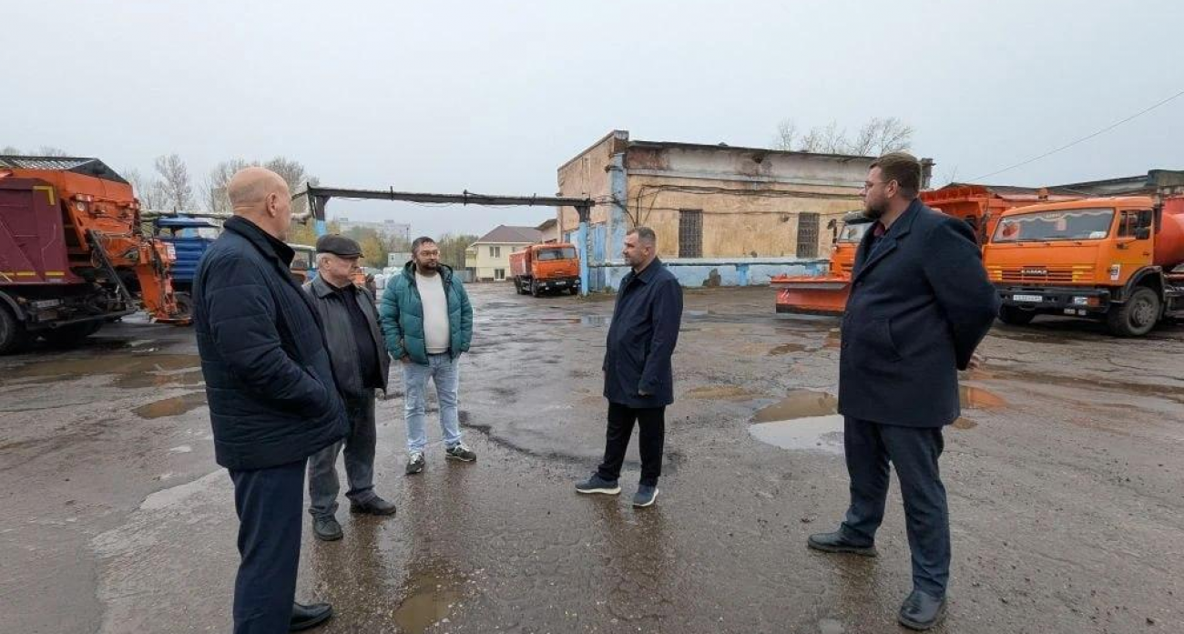 Барулин готовит смету на новый ангар для техники: Комбинат благоустройства Балаково ждёт модернизация