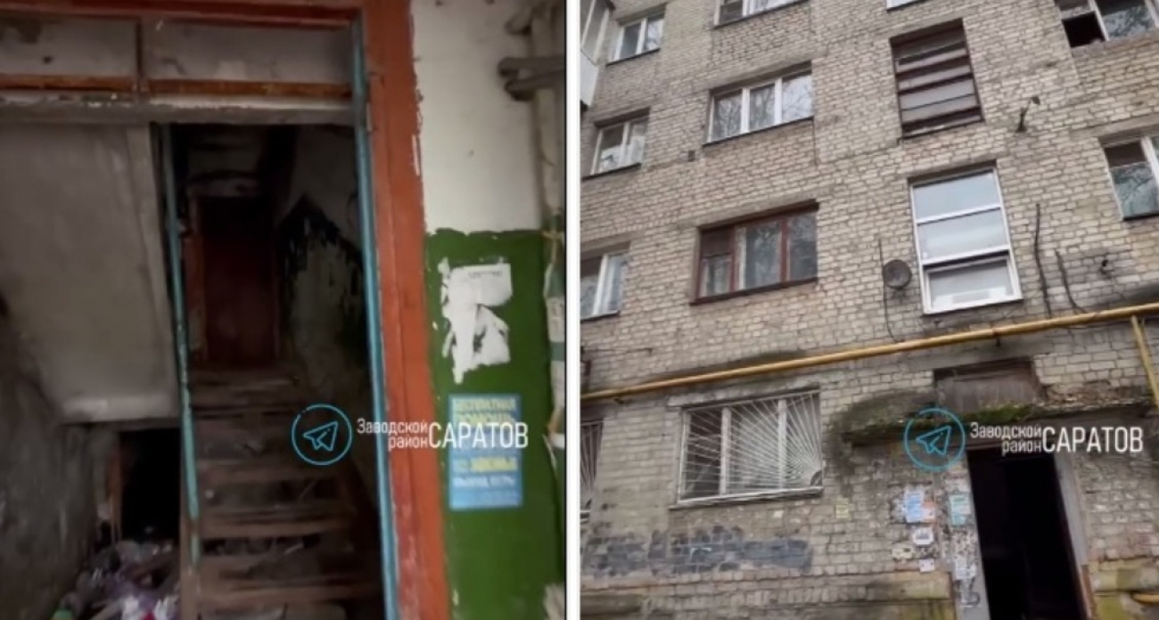 Жильцы аварийного дома в Саратове мерзнут без отопления, но получат счета за несуществующее тепло