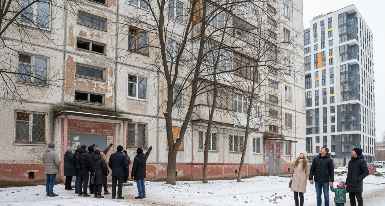 Саратовское общежитие расселят только к 2027 году: министр назвал сроки переселения