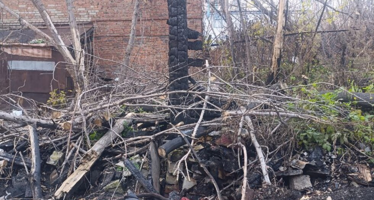 "Техника застряла в грязи": спиленные деревья не могут вывезти с 13-го Шелковичного уже три недели