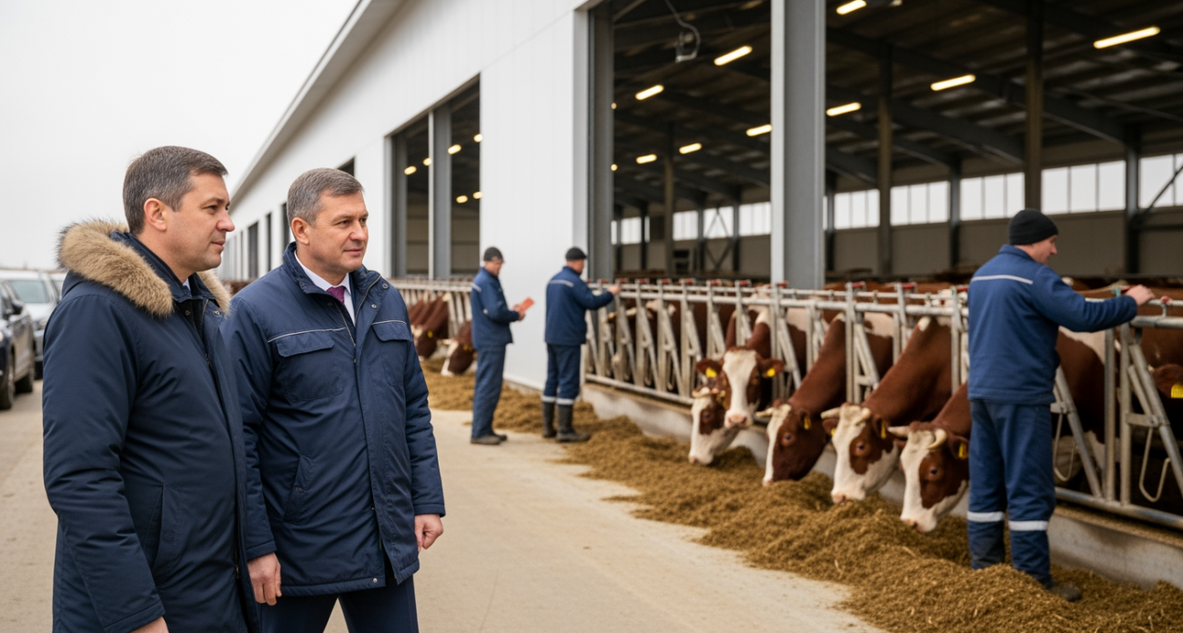 358 млн рублей в коров: саратовский «Мелиоратор» запускает комплекс на 600 голов с родильным отделением