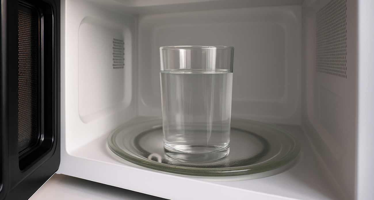 Почему опытные хозяйки всегда ставят стакан с водой в микроволновку при разогреве