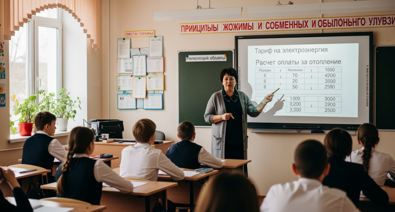 Школьники ОЦ № 3 учились считать квитанции ЖКХ и экономить семейный бюджет