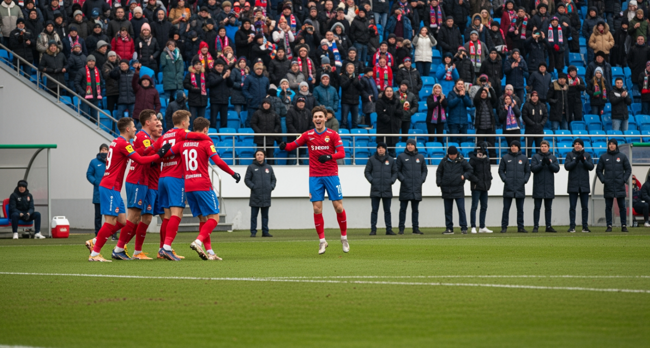 «СКА-Хабаровск» разгромил «Сокол» 2:0 в Саратове: Алькаде и Глотов решили исход матча