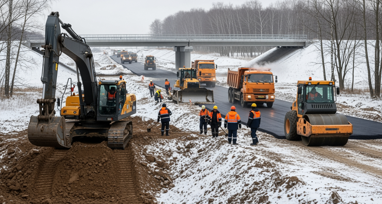 Панков доложил о строительстве обхода Пугачёва: 8 тысяч грузовиков в день спасены