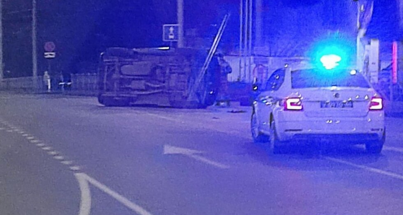 Новая развязка у Славянской площади: опрокидывание утром и тройное ДТП в час пик за один день