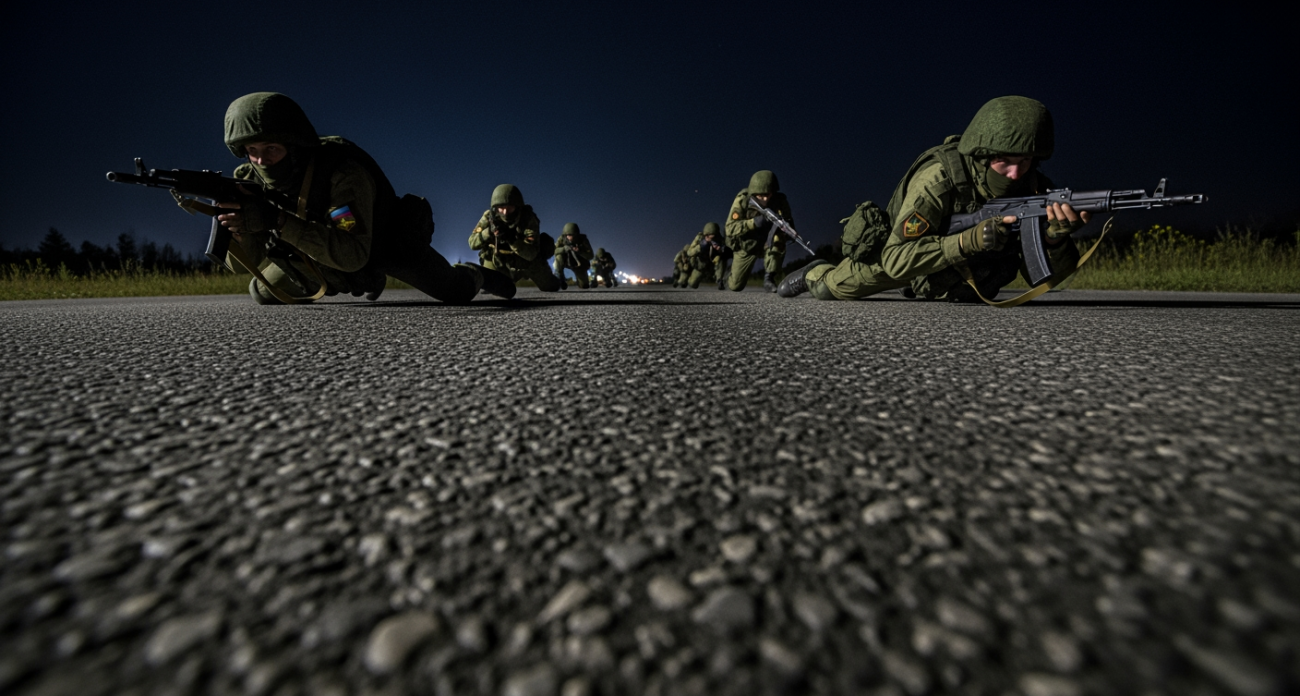 «Сливались с асфальтом и смело шли»: бойцы ВС РФ обманули тепловизоры дронов в Красноармейске