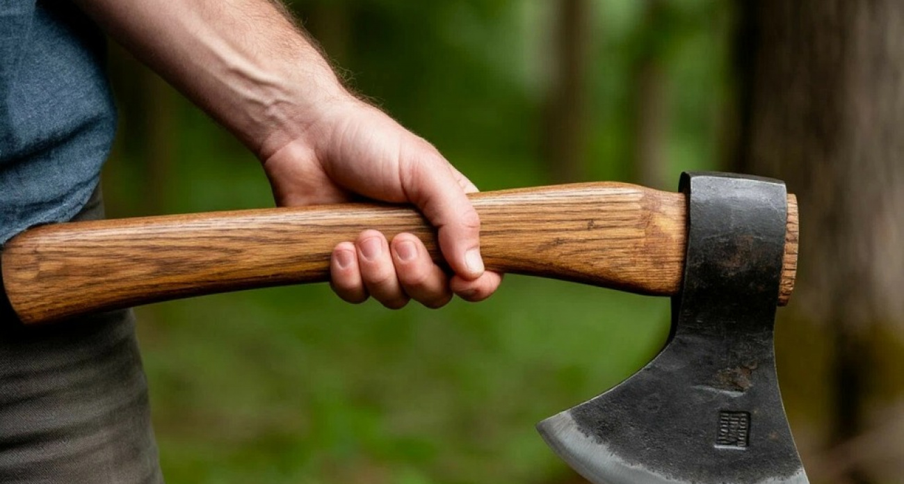 Пьяный пенсионер с топором пришёл "по-мужски" разбираться с соседом из-за его бывшей жены