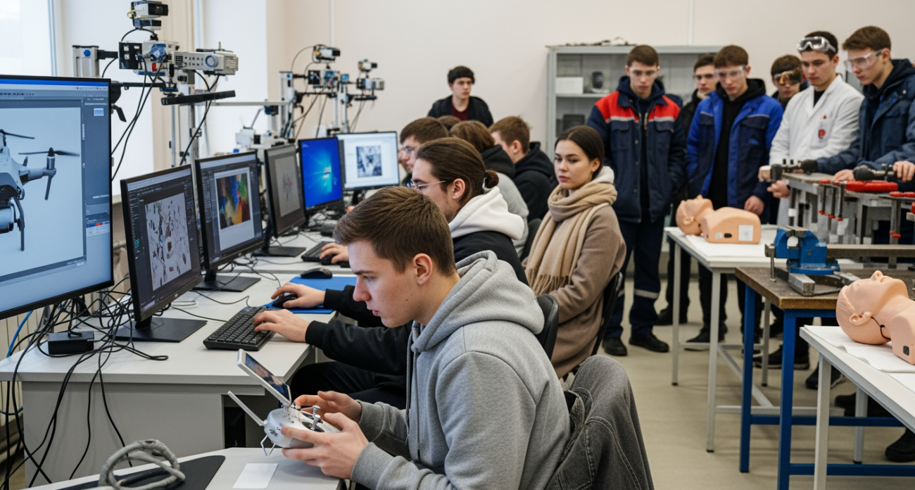 Саратов установил рекорд: 24 тысячи студентов выбрали техпрофессии
