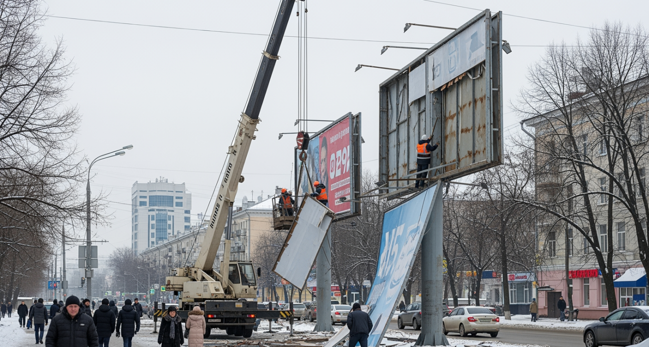 Суд аннулировал разрешения на 51 рекламный щит в Саратове: под снос попали конструкции на главных магистралях