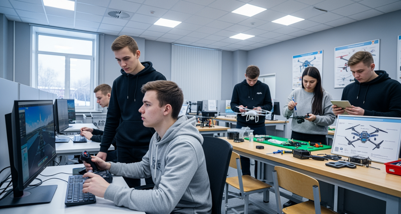 Саратов готовит операторов дронов: спрос растет второй год подряд