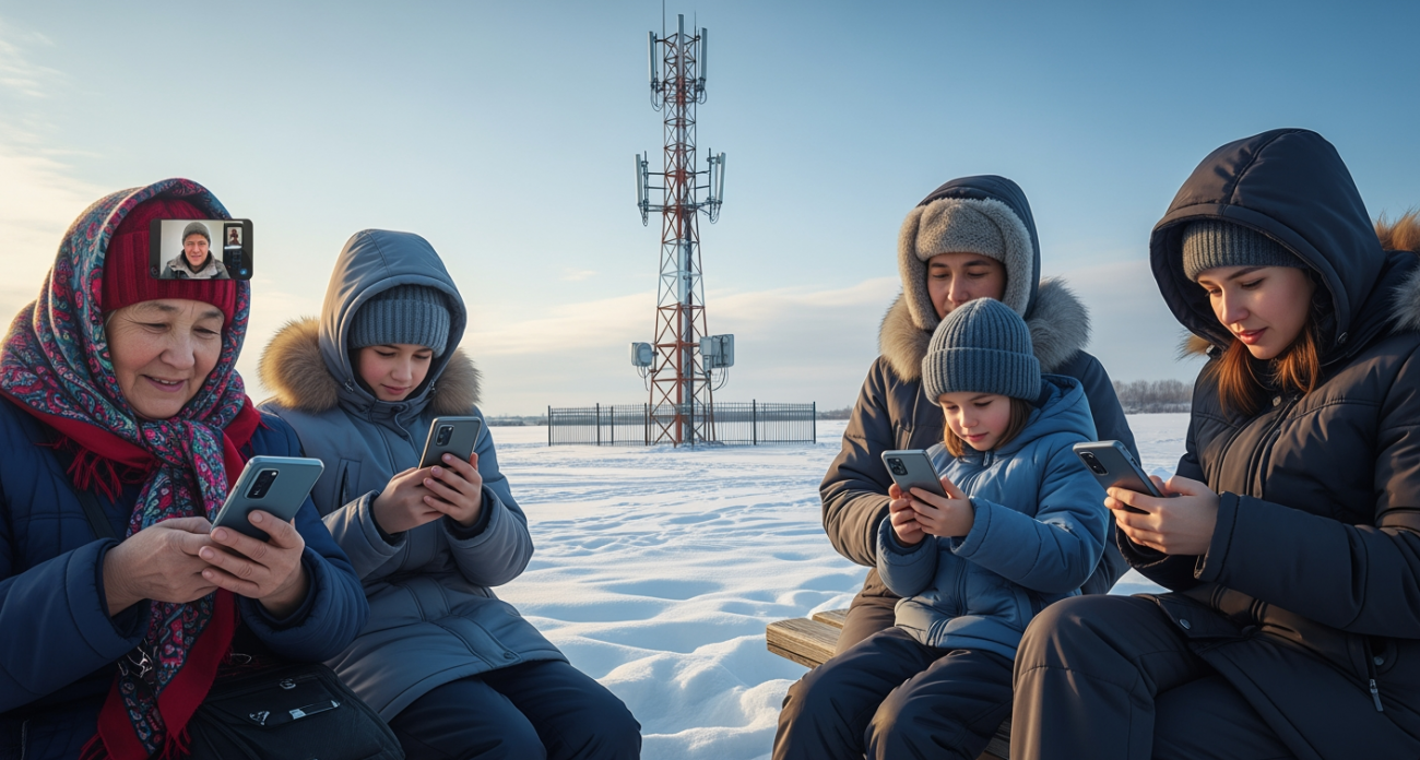 31 село Саратовской области впервые получило сотовую связь в ноябре